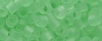 TOHO Aiko Precision Cylinder Bead. Light Green Ceylon Pearl Matte TB-144F (image for) TOHO Aiko Precision Cylinder Bead. Light Green Ceylon Pearl Matte TB-144F