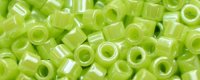 TOHO Aiko Precision Cylinder Bead. Light Green Opaque Luster TB-131 (image for) TOHO Aiko Precision Cylinder Bead. Light Green Opaque Luster TB-131