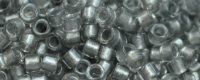 TOHO Aiko Precision Cylinder Bead. Light Grey Silver Lined Semi Matte TB-1000 (image for) TOHO Aiko Precision Cylinder Bead. Light Grey Silver Lined Semi Matte TB-1000