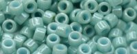 TOHO Aiko Precision Cylinder Bead. Light Turquoise Opaque TB-1611 (image for) TOHO Aiko Precision Cylinder Bead. Light Turquoise Opaque TB-1611