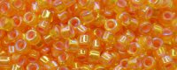 TOHO Aiko Precision Cylinder Bead. Light Pink Lined Topaz Rainbow TB-1827 (image for) TOHO Aiko Precision Cylinder Bead. Light Pink Lined Topaz Rainbow TB-1827