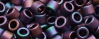 TOHO Aiko Precision Cylinder Bead. Purple Iris Metallic Matte TB-704 (image for) TOHO Aiko Precision Cylinder Bead. Purple Iris Metallic Matte TB-704