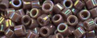 TOHO Aiko Precision Cylinder Bead. Purple Opaque Rainbow TB-412 (image for) TOHO Aiko Precision Cylinder Bead. Purple Opaque Rainbow TB-412