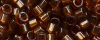 TOHO Aiko Precision Cylinder Bead. Smoke Topaz Transparent TB-941 (image for) TOHO Aiko Precision Cylinder Bead. Smoke Topaz Transparent TB-941
