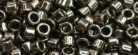 TOHO Aiko Precision Cylinder Bead. Steel Grey Metallic TB-602 (image for) TOHO Aiko Precision Cylinder Bead. Steel Grey Metallic TB-602