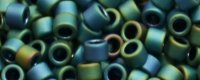TOHO Aiko Precision Cylinder Bead. Teal Iris Metallic Matte TB-706 (image for) TOHO Aiko Precision Cylinder Bead. Teal Iris Metallic Matte TB-706