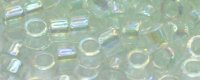 TOHO Aiko Precision Cylinder Bead. Very Light Aqua Transparent Rainbow TB-170L (image for) TOHO Aiko Precision Cylinder Bead. Very Light Aqua Transparent Rainbow TB-170L