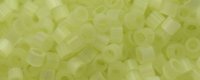 TOHO Aiko Precision Cylinder Bead. Very Light Chartreuse Satin TB-1507 (image for) TOHO Aiko Precision Cylinder Bead. Very Light Chartreuse Satin TB-1507