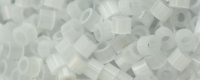 TOHO Aiko Precision Cylinder Bead. Very Light Grey Satin TB-1531 (image for) TOHO Aiko Precision Cylinder Bead. Very Light Grey Satin TB-1531