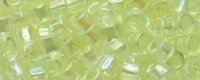 TOHO Aiko Precision Cylinder Bead. Very Light Yellow Transparent Rainbow TB-173 (image for) TOHO Aiko Precision Cylinder Bead. Very Light Yellow Transparent Rainbow TB-173