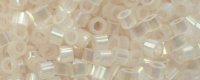 TOHO Aiko Precision Cylinder Bead. Very Light Pink Satin Rainbow TB-1553 (image for) TOHO Aiko Precision Cylinder Bead. Very Light Pink Satin Rainbow TB-1553