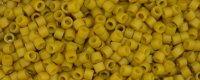 TOHO Aiko Precision Cylinder Bead. Dark Chartreuse Matte Opaque TB-1609F (image for) TOHO Aiko Precision Cylinder Bead. Dark Chartreuse Matte Opaque TB-1609F