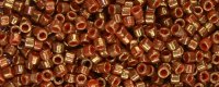 TOHO Aiko Precision Cylinder Bead. Hyacinth 24k Gilded Marbled Opaque TB-1707 (image for) TOHO Aiko Precision Cylinder Bead. Hyacinth 24k Gilded Marbled Opaque TB-1707