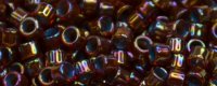 TOHO Aiko Precision Cylinder Bead. Blue Lined Ruby Rainbow TB-1842 (image for) TOHO Aiko Precision Cylinder Bead. Blue Lined Ruby Rainbow TB-1842