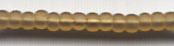 TOHO 11/o Round-Very Light Topaz Transparent Matte