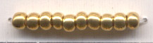 TOHO 11/o Round-Light Gold Metallic