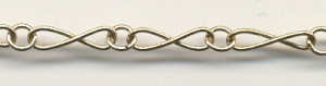 Handmade Java Brass Chain-Large Figure 8 Chain (image for) Handmade Java Brass Chain-Large Figure 8 Chain