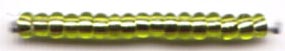 Peridot Green Silver Lined