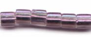 TOHO 4mm Cube-Rose Lined Crystal Rainbow TOHO 4mm Cube-Rose Lined Crystal Rainbow