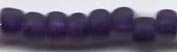 Dark Purple Lined Crystal Rainbow Matte