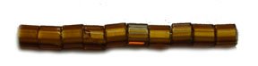 TOHO 8/o Hex-Smoke Topaz Silver Lined Matte