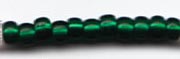 Emerald Green Silver Lined Matte