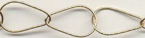 Handmade Java Brass Chain-Large Oval Link Chain (image for) Handmade Java Brass Chain-Large Oval Link Chain
