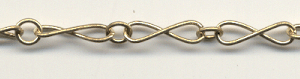 Handmade Java Brass Chain-Medium Figure 8 Chain (image for) Handmade Java Brass Chain-Medium Figure 8 Chain
