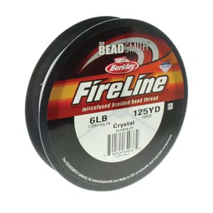 FireLine Crystal Clear-6 Pound Strength * 125 Yard Spool