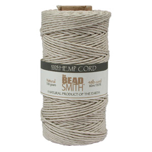 Hemp 48lb Test-100 gram Spool Natural Hemp 48lb Test-100 gram Spool Natural