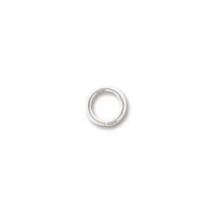 Silver Plate - 5 mm Round Jump Ring. Open Jump Ring 20 Gauge