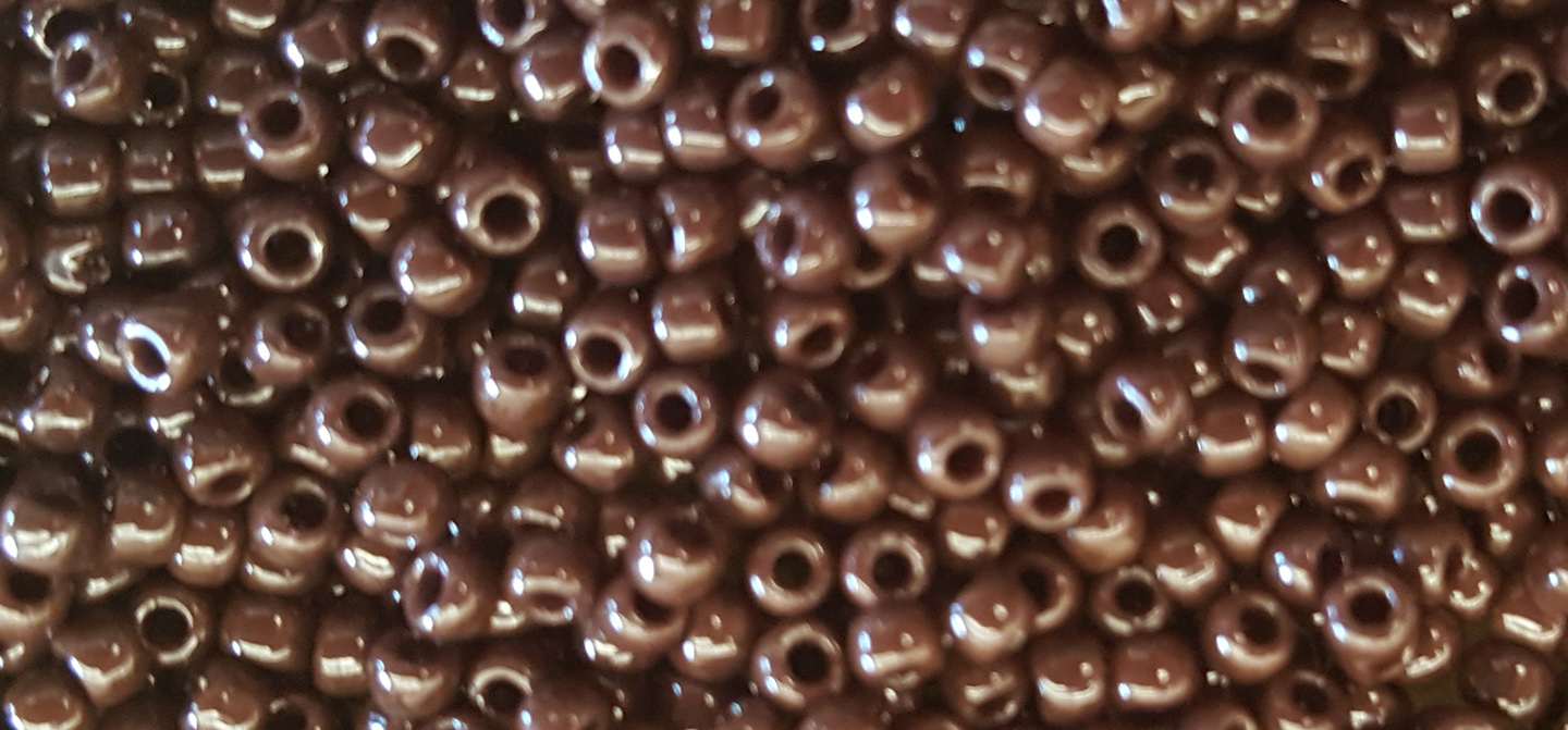 TOHO 11/o Round-Dark Chocolate Brown Opaque #11T46D