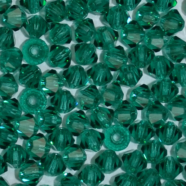 Preciosa Crystal-3mm Bicone Emerald * 144 Pieces