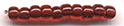 TOHO 11/o Round-Dark Cherry Amber Transparent