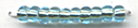 Light Aqua Silver Lined