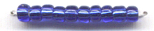 Cobalt Blue Silver Lined