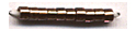 Metallic Lined Smokey Topaz Luster