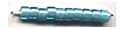 White Lined Aqua Luster