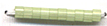 Light Olivine Satin