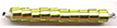 Peridot Green Silver Lined Matte