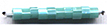 Turquoise Opaque Luster