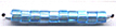 Light Aqua Transparent Rainbow