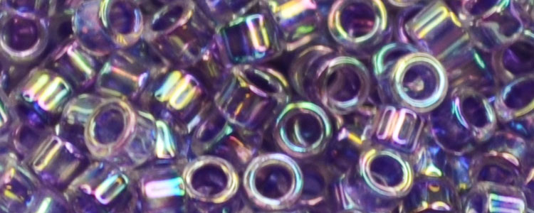 TOHO Aiko-Lavender Lined Crystal Rainbow #TB-788