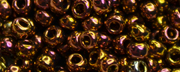 TOHO 11/o Round-Copper Gold Iris Metallic #11T514