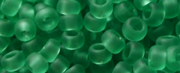 TOHO 11/o Round-Light Emerald Transparent Matte #11T72F