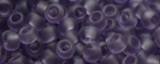 TOHO 11/o Round-Light Purple Transparent Matte #11T19F