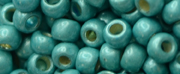 TOHO 11/o Round-Turquoise Galvanized Matte PermaFinish #11TPF569F