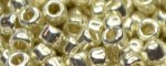 TOHO Size 15/o Round Seed Bead-Silver Galvanized PermaFinish #15TPF558-100 (image for) TOHO Size 15/o Round Seed Bead-Silver Galvanized PermaFinish #15TPF558-100