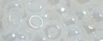 TOHO 6/o Round Seed Bead-White Ceylon Pearl. 6T141-100 (image for) TOHO 6/o Round Seed Bead-White Ceylon Pearl. 6T141-100