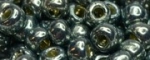 TOHO 6/o Round Seed Bead-Silver Grey Galvanized PermaFinish. 6TPF565-100 (image for) TOHO 6/o Round Seed Bead-Silver Grey Galvanized PermaFinish. 6TPF565-100